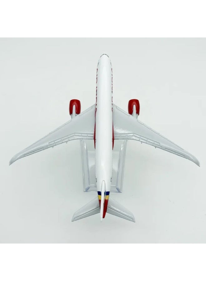 ARABIA 16cm Diecast Airplane Model – Collectible Aircraft Toy with Stand – Ideal for Aviation Enthusiasts and Kids Airplane models child birthday gift Christmas gift plane models - Image 5